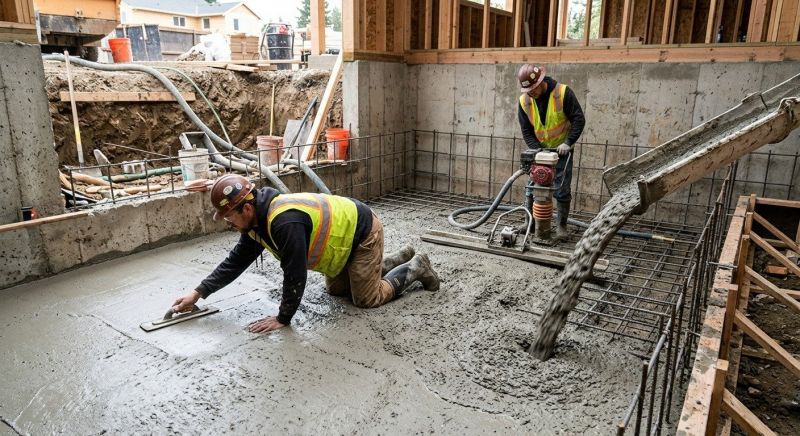 Basement Concrete Installation in Lake Worth, FL