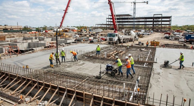 Commercial Slab Construction in Boynton Beach, FL