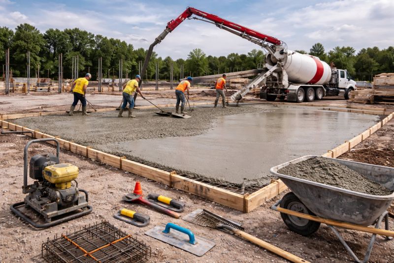 Commercial Slab Construction in Palm Beach County, FL