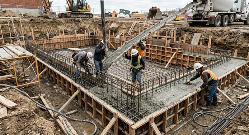 Concrete Basement Pouring in Palm Beach County, FL